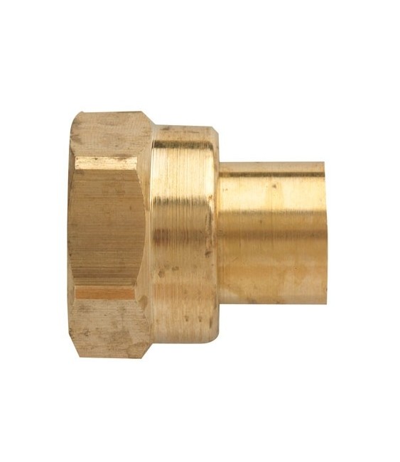 Raccord 2 pièces pour butane / propane - Tube de 12 mm - EUROGAZ