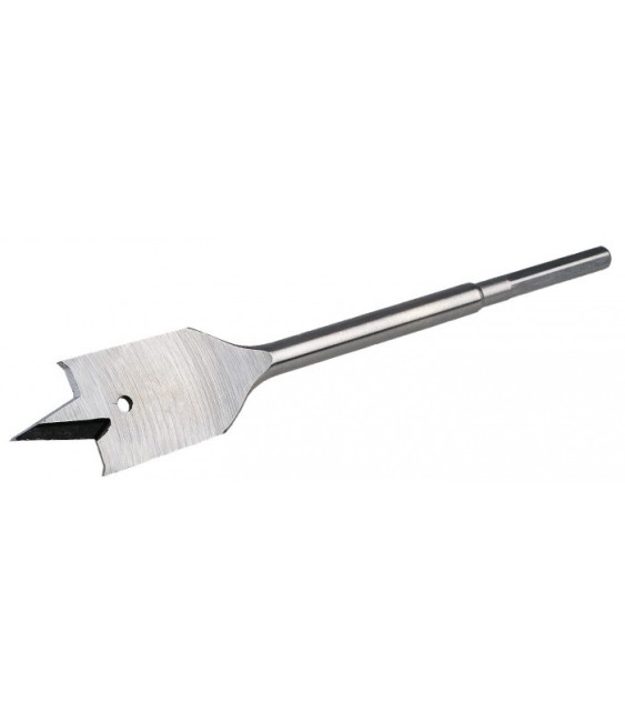 Méche bois plate  28 mm pour perçeuse électrique - SCID