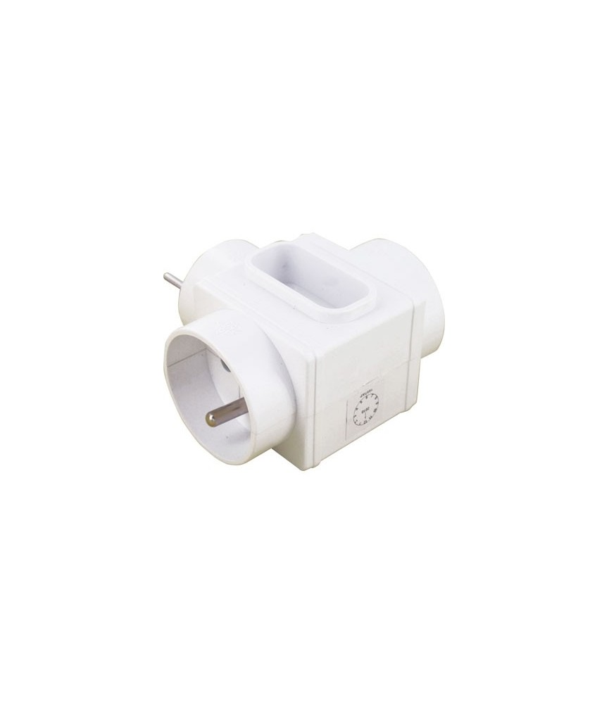 Prise Triplite 2 x 2P + T et 2 P - DHOME Prise Triplite 2 x 2P + T et 2 P - DHOME