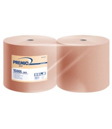 Bobine essuyage 1500 s - 2 plis - lot de 2 - PREMIO LUCART
