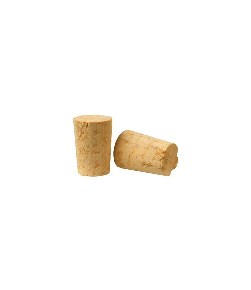Bouchons en liège colmaté conique 3ème catégorie (lot de 20) Bouchons en liège colmaté conique 3ème catégorie (lot de 20)