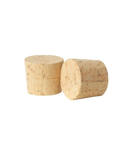 Bonde conique en liège - 38 mm (Lot de 10) - DUHALLE