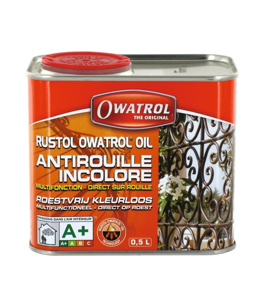 Antirouille multifonction - Additif peinture - 500 ml - Rustol OWATROL