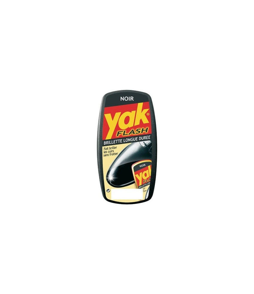 Brillette longue durée pour chaussures Noires - YAK Flash Brillette longue durée pour chaussures Noires - YAK Flash
