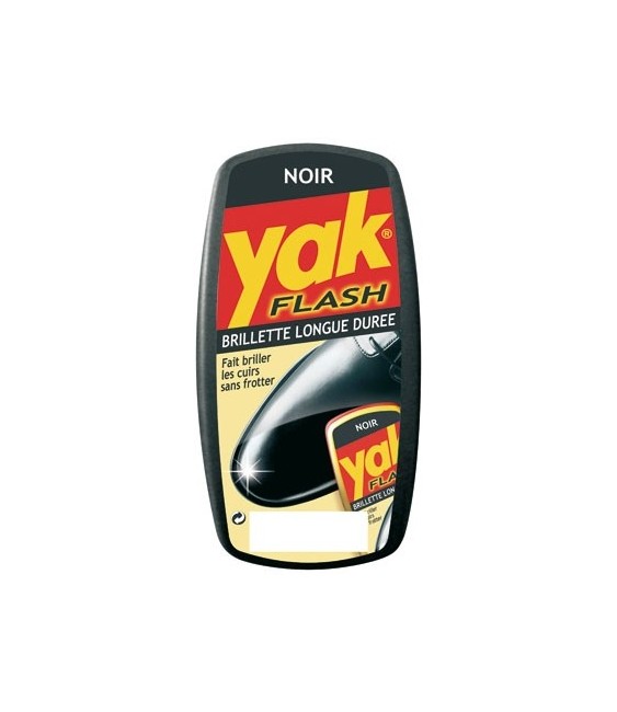 Brillette longue durée pour chaussures Noires - YAK Flash