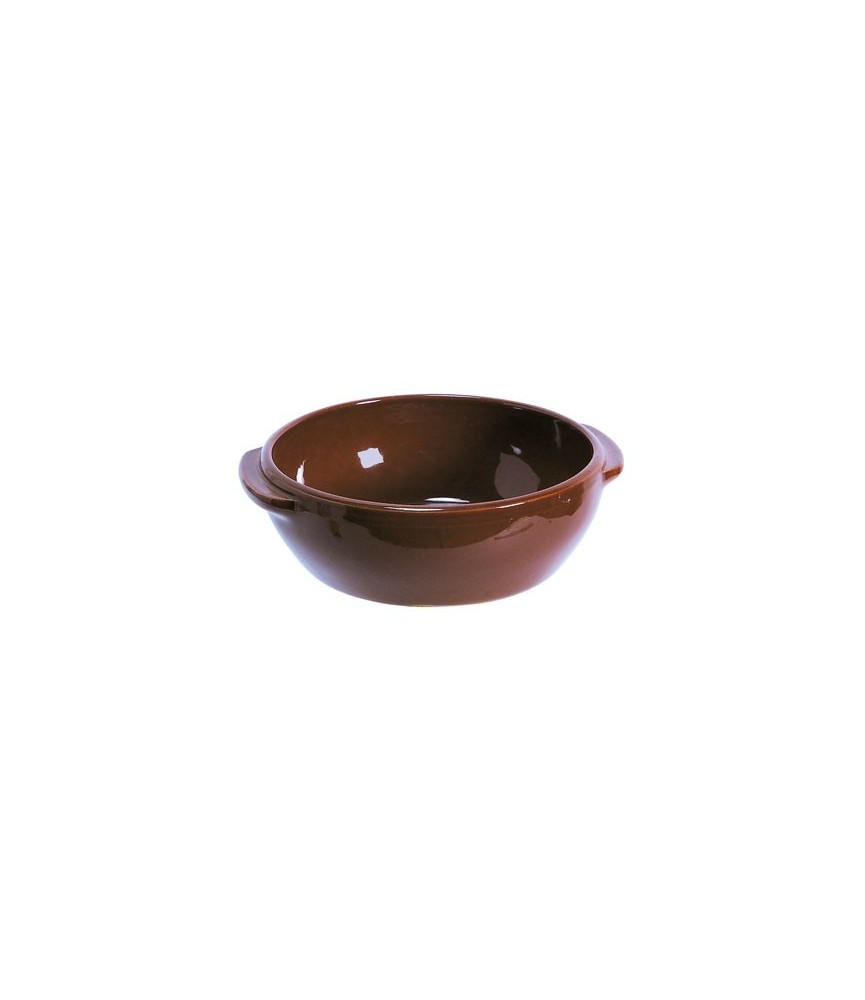 Plat rond couleur Brun - 0.5 L