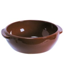 Plat rond couleur Brun - 2.5 L