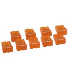 Borne de connexion sans vis Nylbloc - 3 fils - 24 A - Lot de 9 - LEGRAND