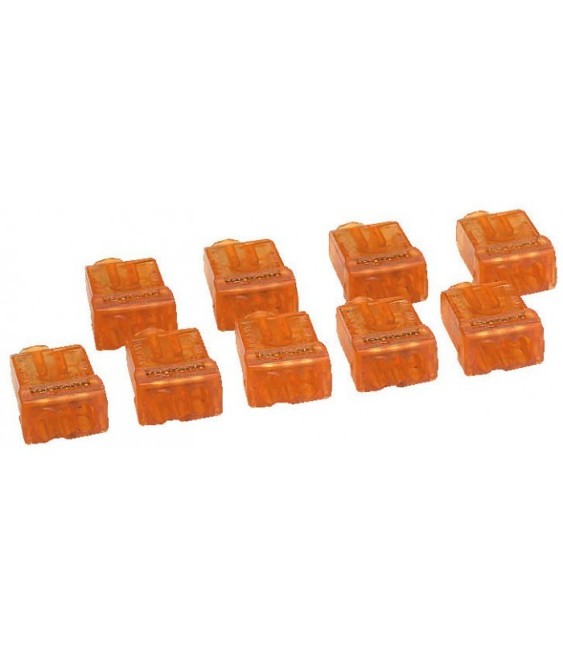 Borne de connexion sans vis Nylbloc - 3 fils - 24 A - Lot de 9 - LEGRAND
