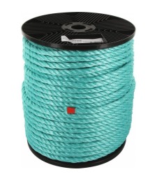 Bobine de 100 M de cordage en polypropylène - 4 torons -  10 mm
