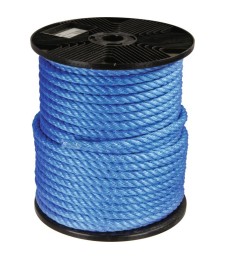 Bobine de 65 M de cordage en polypropylène - 4 torons -  12 mm