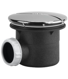 Bonde sortie horizontale avec capot - Diamètre 90 mm - NEPTUNE