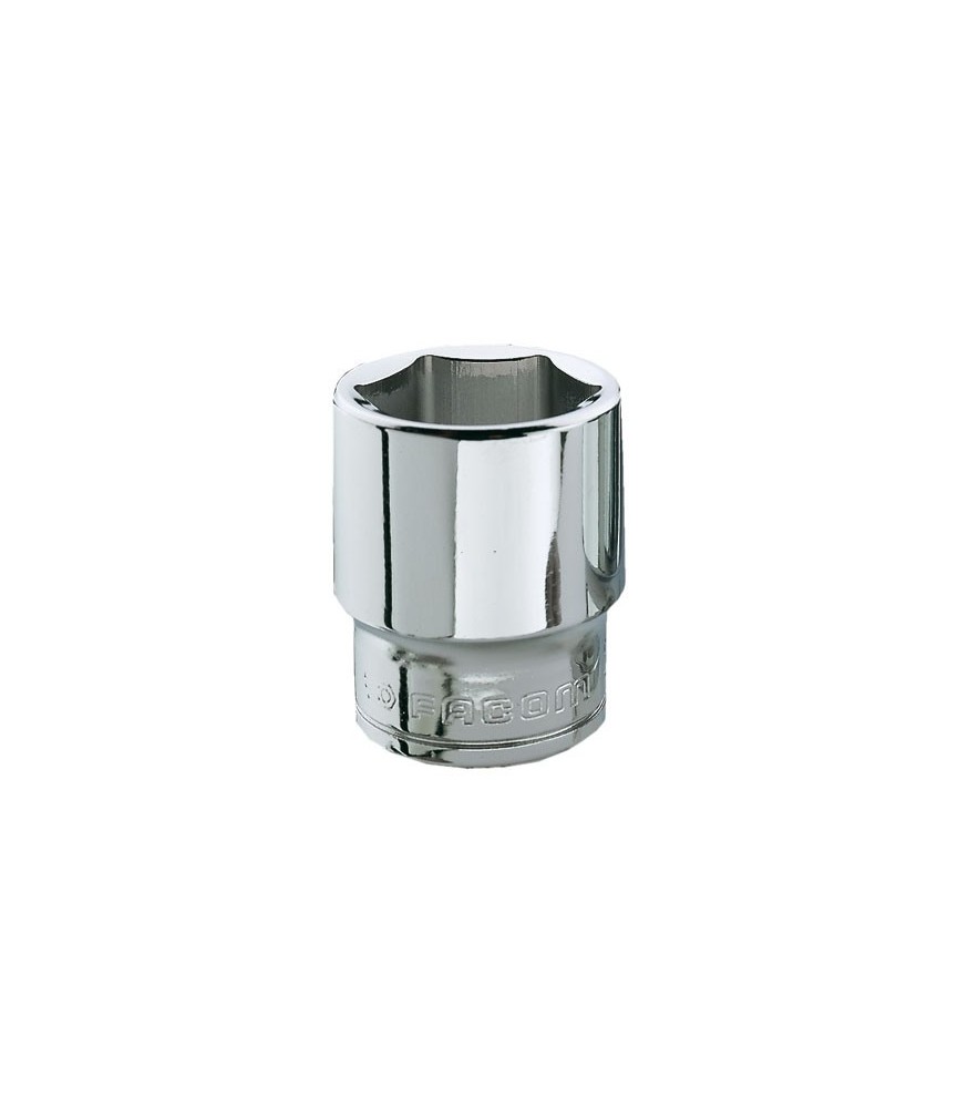 Douille 1/4 - 6 pans - Gamme Radio -  12 mm - FACOM
