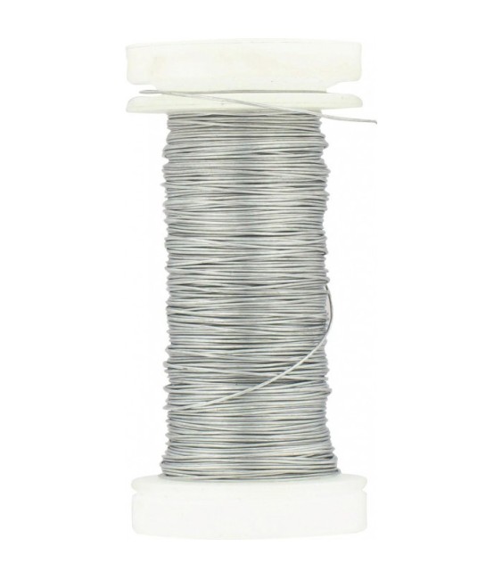 Bobine de fil Carcasse - Galvanisé - N°16 -  0.40 mm