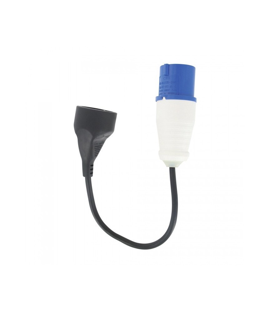 Cordon adaptateur pour camping - 30 cm - LEGRAND Cordon adaptateur pour camping - 30 cm - LEGRAND