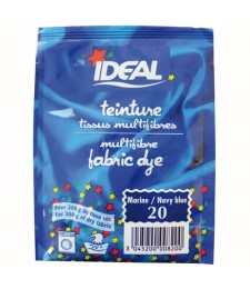 Teinture pour tissu multifibres - 15 grs - Iris - IDÉAL