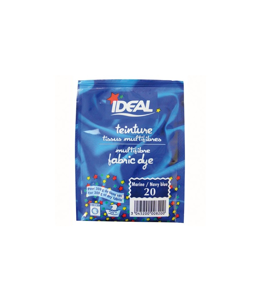 Teinture pour tissu multifibres - 15 grs - Iris - IDÉAL Teinture pour tissu multifibres - 15 grs - Iris - IDÉAL