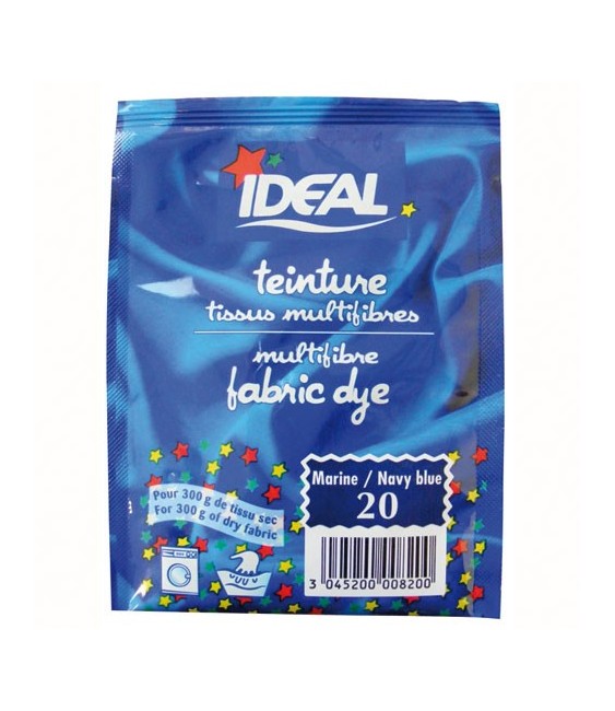 Teinture pour tissu multifibres - 15 grs - Iris - IDÉAL
