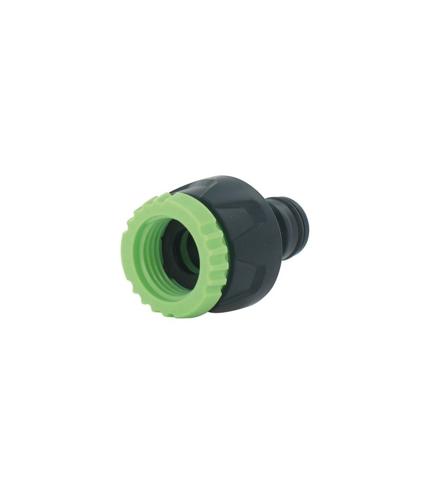 Nez de robinet avec réducteur - 20/27 mm - 26/34 mm - CAP VERT Nez de robinet avec réducteur - 20/27 mm - 26/34 mm - CAP VERT