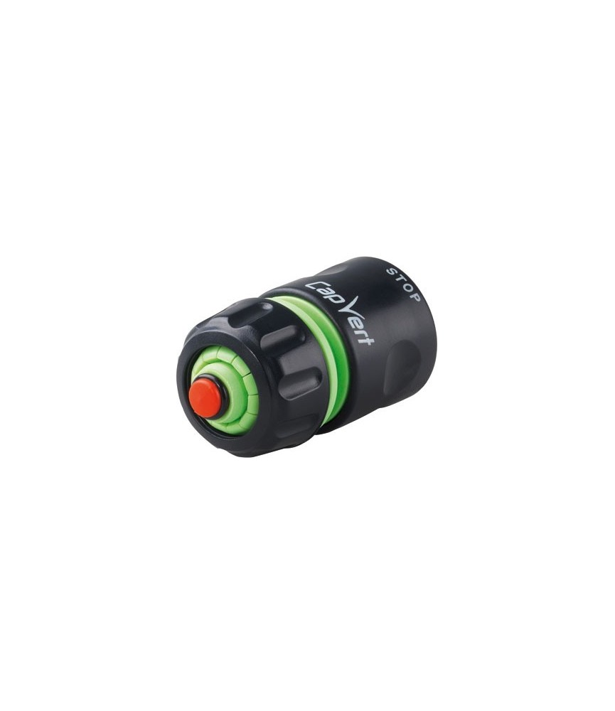 Raccord rapide stop - 15 mm - CAP VERT Raccord rapide stop - 15 mm - CAP VERT