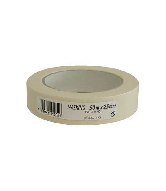 Adhésif cache lisse - 50 m x 25 mm - GPI