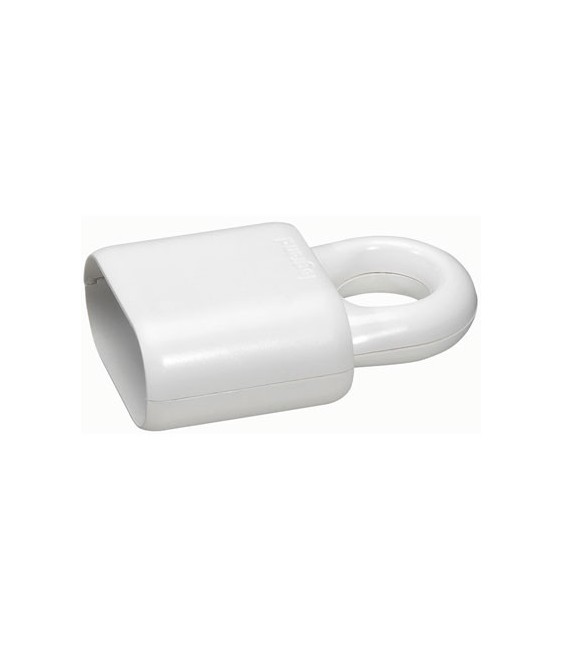 Fiche femelle plastique - 2 P - 6 A - Blanc - LEGRAND