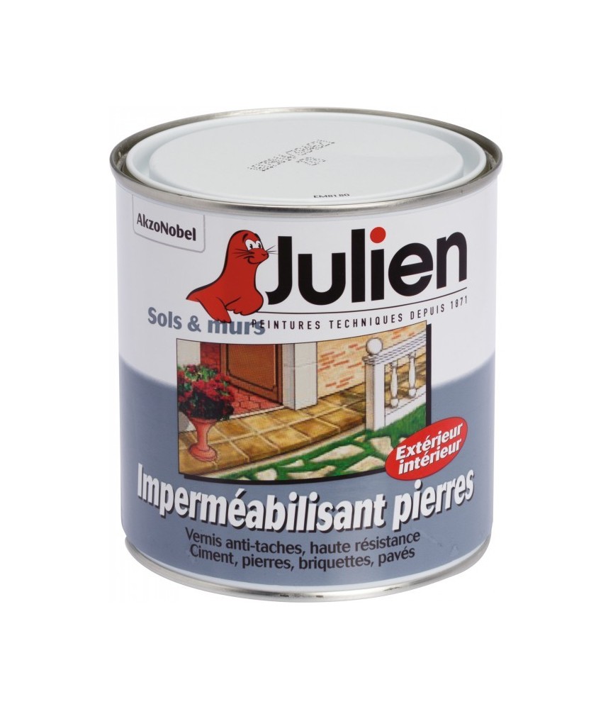 Imperméabilisant pierres incolores - 500 ml - JULIEN Imperméabilisant pierres incolores - 500 ml - JULIEN