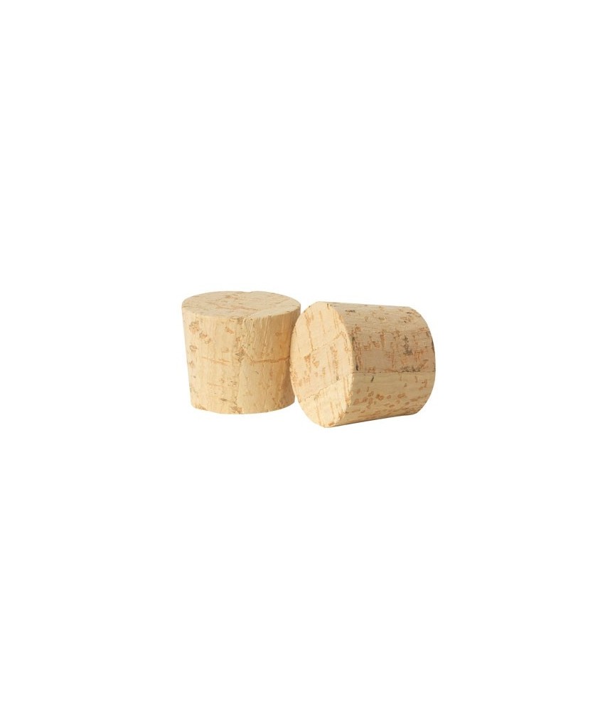 Bonde conique en liège - 45 mm (Lot de 10) - DUHALLE
