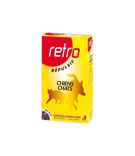 Répulsif en granulés - Chiens et Chats - 400 Grs - RETRO
