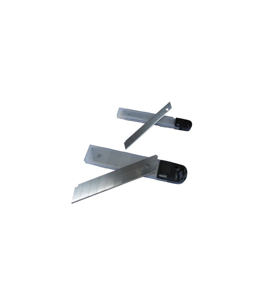 10 lames de cutter H-126 - 25 mm - OUTIBAT 10 lames de cutter H-126 - 25 mm - OUTIBAT