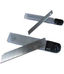 10 lames de cutter L-100 - 18 mm - OUTIBAT