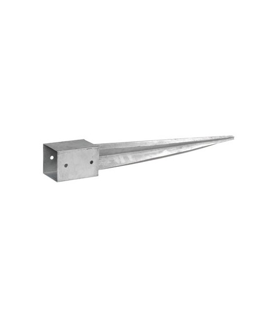 Ancre de poteau à enfoncer - 71 x 71 mm - GAH ALBERTS