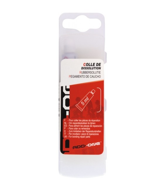 Tube de colle dissolution pneu - 5 Grs - Flauraud