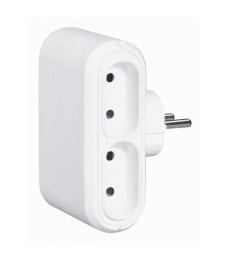 Fiche Quadriplite latérale 4 x 2P - Blanc - LEGRAND