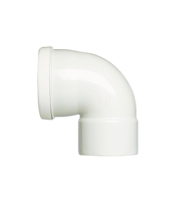 Coude de branchement simple WC -  100 mm - GIRPI