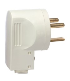 Fiche mâle latérale - 2P + T - 32 A - Blanc - LEGRAND