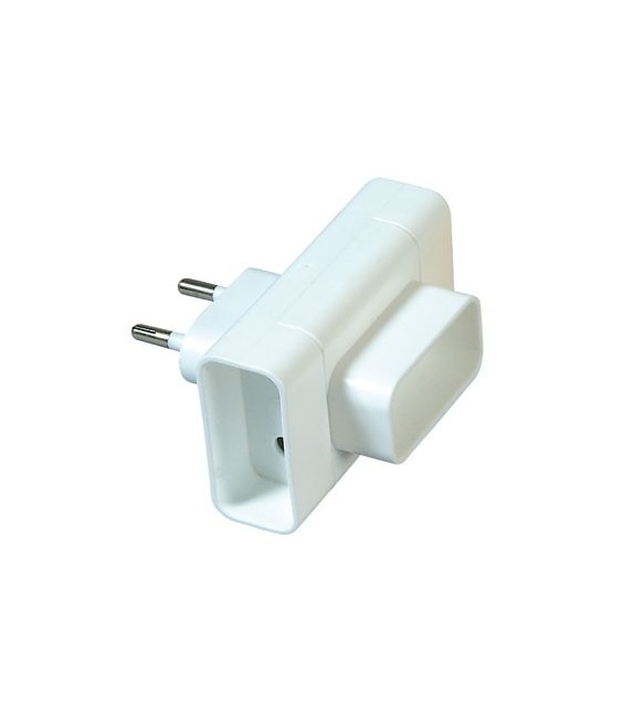 Fiche Triplite 3 x 2P - 6A - Blanc - DHOME