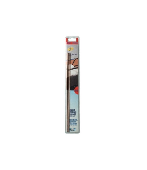 5 baguettes brasure cuivre / phosphore - GEB