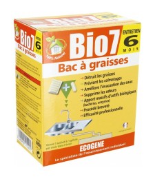 Décolmatant Graisses - 6 x 480 gr - Bio 7 - ECOGENE