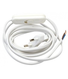 Cordon électrique pré-équipé blanc - GIRARD SUDRON