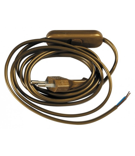 Cordon électrique pré-équipé Or - GIRARD SUDRON
