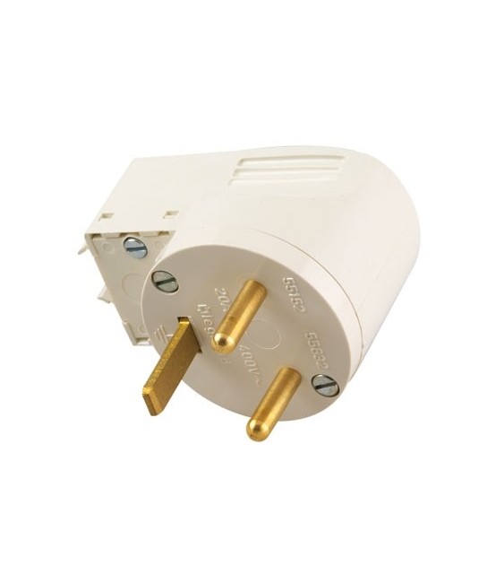 Fiche mâle latérale - 2P + T - 20A - LEGRAND
