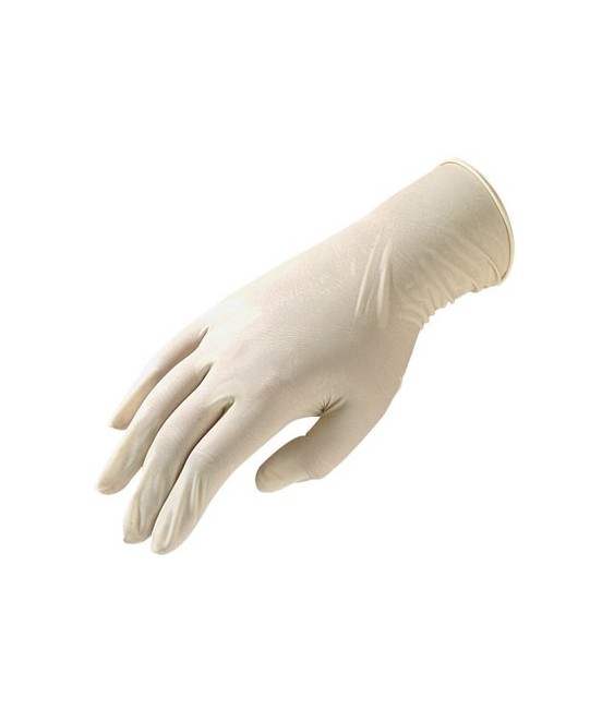 Gants fin satiné jetable - Taille 7.5 (Lot de 10) - MAPA
