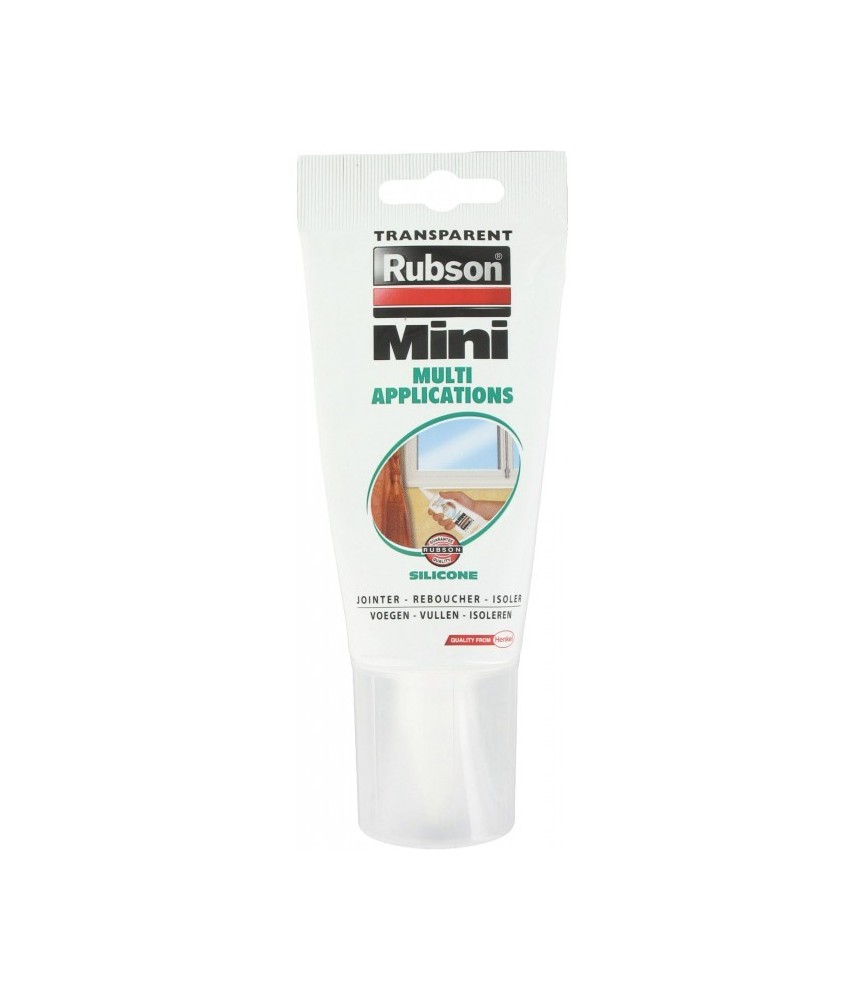 Mastic Multi-fonctions en tube -Translucide 150 ml - RUBSON Mastic Multi-fonctions en tube -Translucide 150 ml - RUBSON