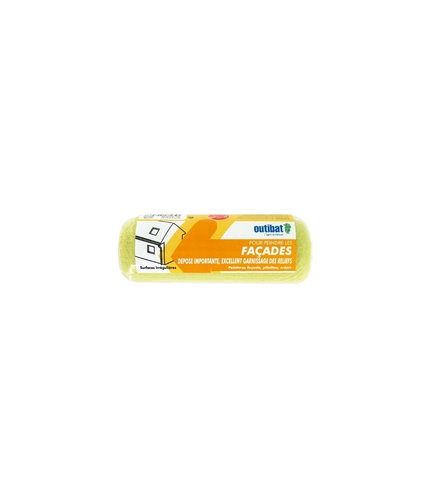 Manchon pour rouleau spécial façade - 180 mm - OUTIBAT Manchon pour rouleau spécial façade - 180 mm - OUTIBAT