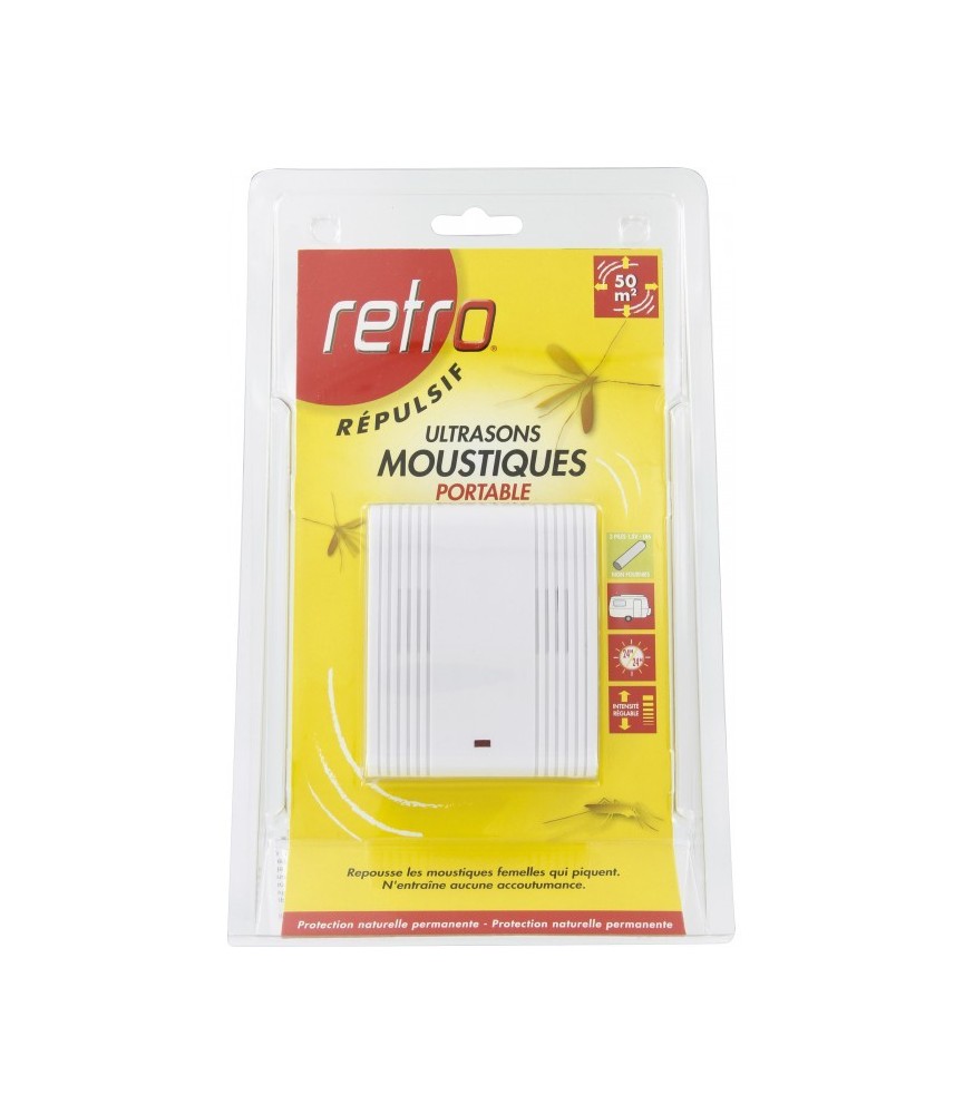 Appareil ultra son portable - Anti moustiques - RETRO Appareil ultra son portable - Anti moustiques - RETRO