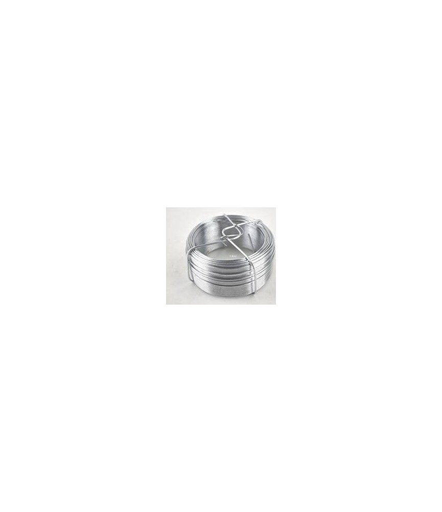 Bobine de fil de fer galvanisé N°10 - 1.5 mm - FILIAC Bobine de fil de fer galvanisé N°10 - 1.5 mm - FILIAC
