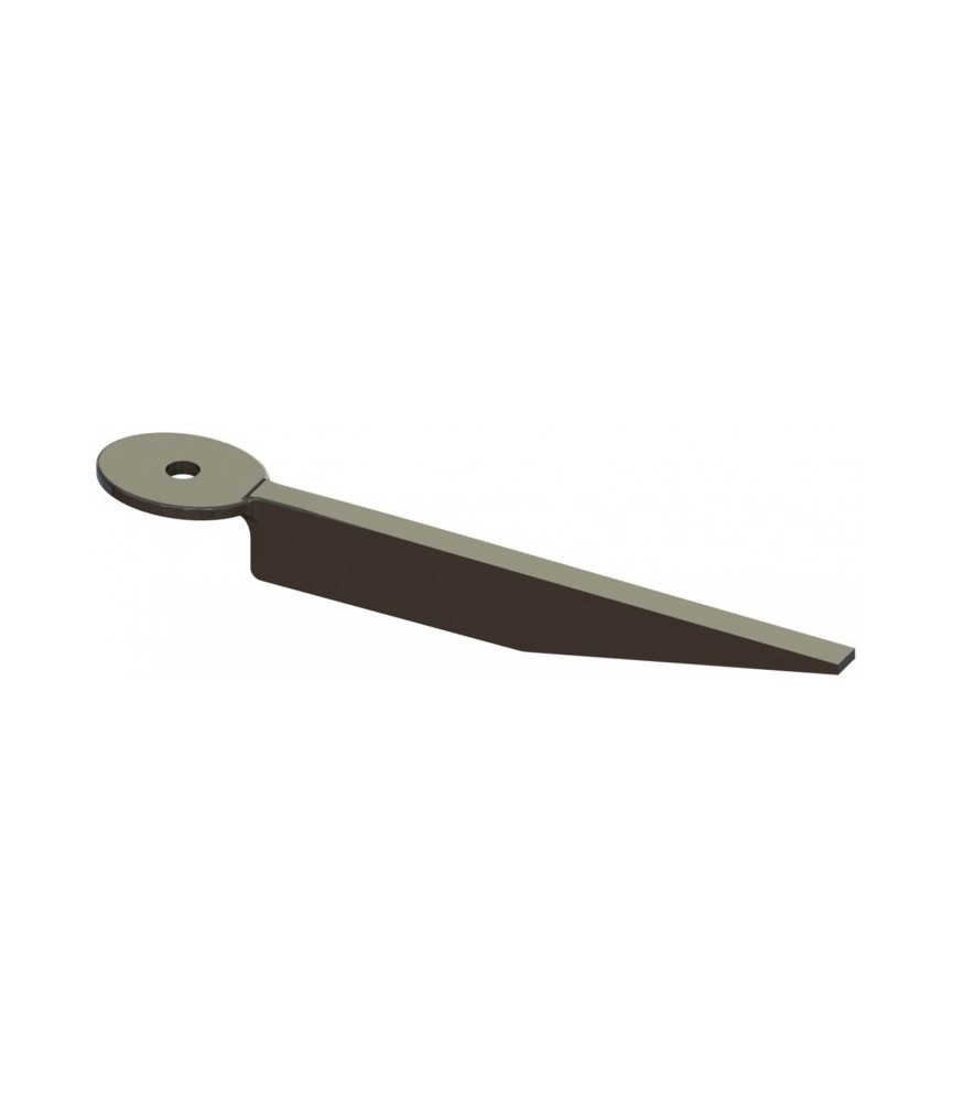 Fiche droite 110 mm en acier zingué - Lot de 10 - MERMIER Fiche droite 110 mm en acier zingué - Lot de 10 - MERMIER