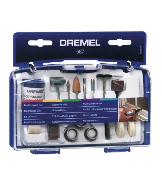 Kit multi-usage - 52 accessoires indispensables - DREMEL
