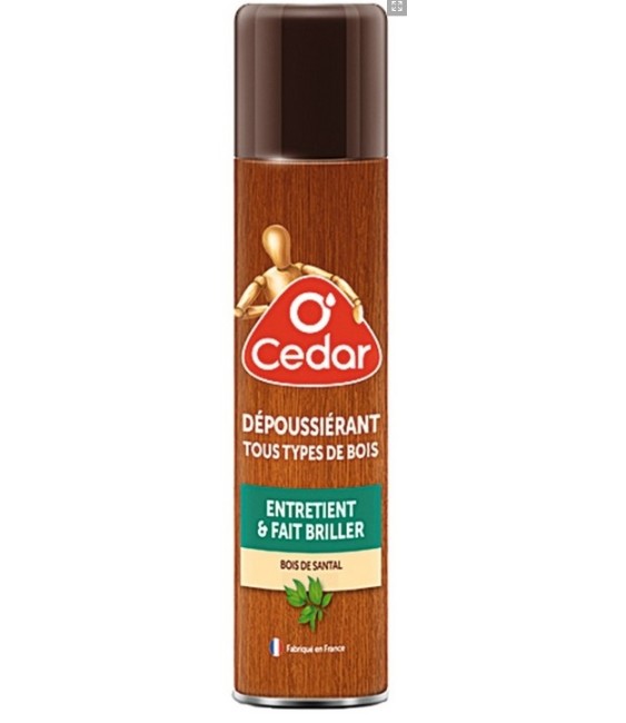 Dépousiérant tous types de bois - 300 ml - O'CÉDAR